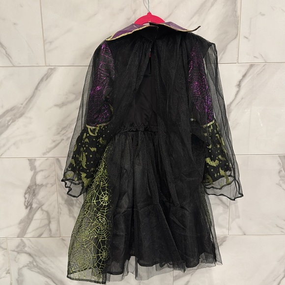 Girls Witch Halloween Costume Size 7-8 yrs - Picture 4 of 6